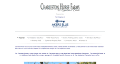 Desktop Screenshot of charlestonhorsefarms.com